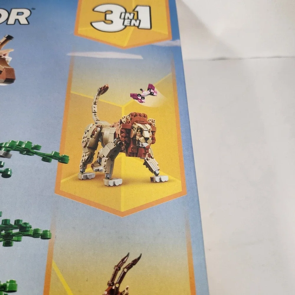 LEGO Creator 3 in‎ 1 31150 Wild Safari Animals 780 Pcs New Sealed